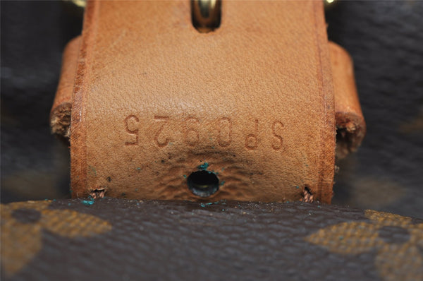 Auth Louis Vuitton Monogram Sac Chasse 2Way Shoulder Boston Bag M41140 LV 5823I