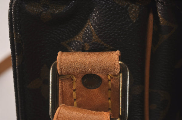 Authentic Louis Vuitton Monogram Cartouchiere GM M51252 Shoulder Cross Bag 5823J