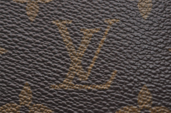 Authentic Louis Vuitton Monogram Cartouchiere GM M51252 Shoulder Cross Bag 5823J