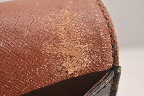 Authentic Louis Vuitton Monogram Cartouchiere GM M51252 Shoulder Cross Bag 5823J