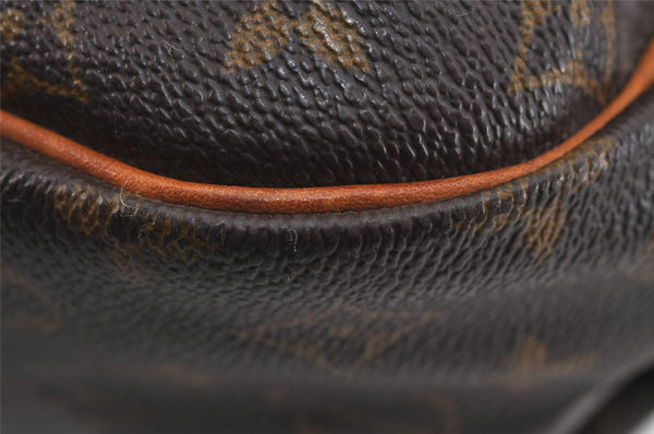 Authentic Louis Vuitton Monogram Saumur 35 Shoulder Cross Bag M42254 LV 5824J