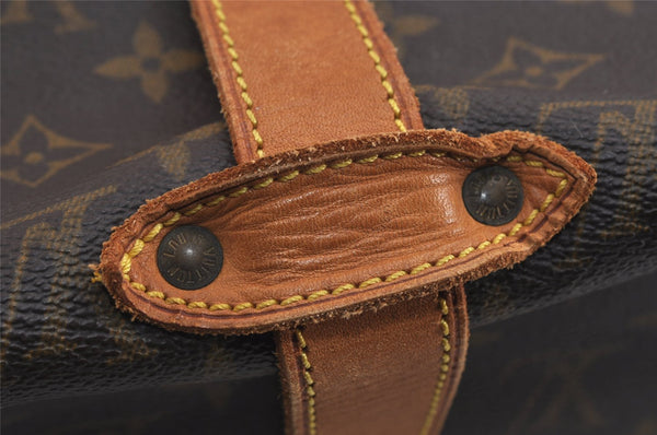 Authentic Louis Vuitton Monogram Saumur 35 Shoulder Cross Bag M42254 LV 5824J