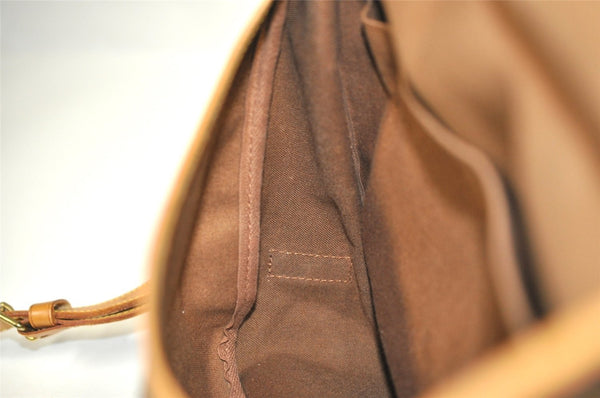 Authentic Louis Vuitton Monogram Saumur 35 Shoulder Cross Bag M42254 LV 5824J