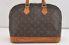 Authentic Louis Vuitton Monogram Alma Hand Bag Purse M51130 LV 5825J