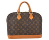 Authentic Louis Vuitton Monogram Alma Hand Bag Purse M51130 LV 5825K