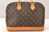 Authentic Louis Vuitton Monogram Alma Hand Bag Purse M51130 LV 5825K