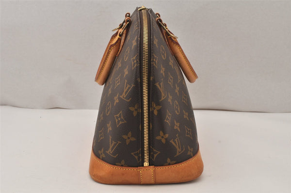 Authentic Louis Vuitton Monogram Alma Hand Bag Purse M51130 LV 5825K