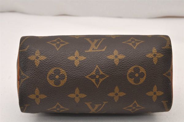 Authentic Louis Vuitton Monogram Mini Speedy Hand Bag Purse M41534 LV 5826K