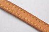 Authentic Louis Vuitton Leather Shoulder Strap Beige 45.5" LV 5827K