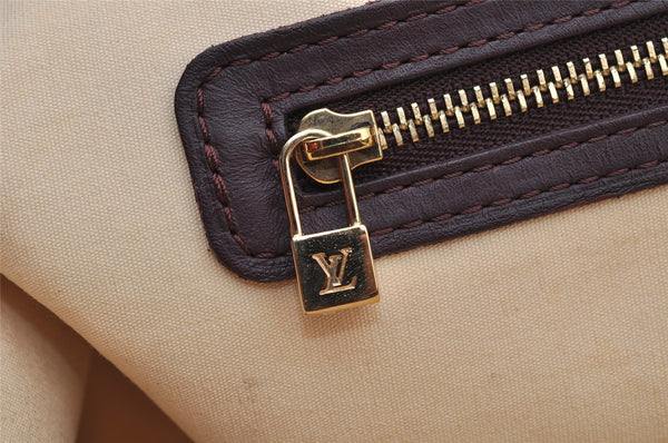 Authentic Louis Vuitton Monogram Mini Josephine GM Hand Bag Pink M92213 LV 5828I