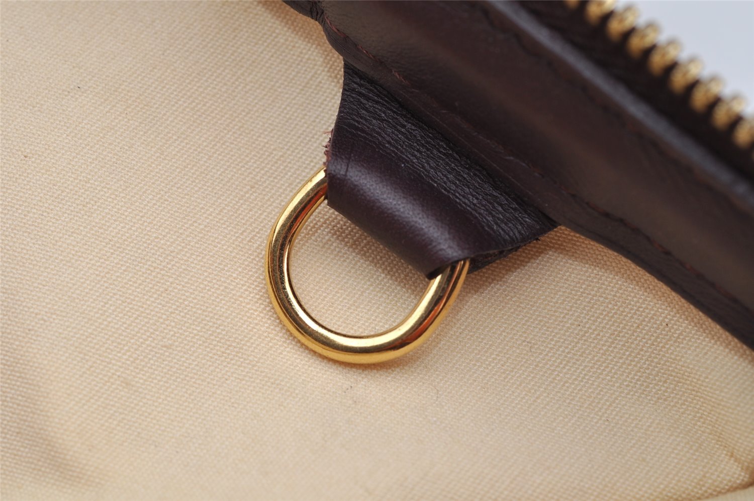 Authentic Louis Vuitton Monogram Mini Josephine GM Hand Bag Pink M92213 LV 5828I