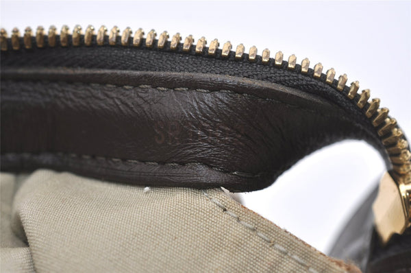 Auth Louis Vuitton Monogram Mini Josephine PM Hand Bag M92215 Khaki Beige 5829I