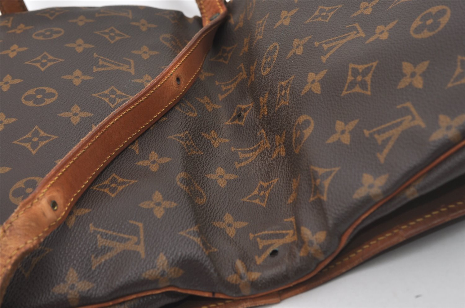 Authentic Louis Vuitton Monogram Saumur 30 Shoulder Cross Bag M42256 LV 5830I