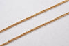 Authentic Christian Dior Gold Tone Chain Pendant Necklace CD 5831K