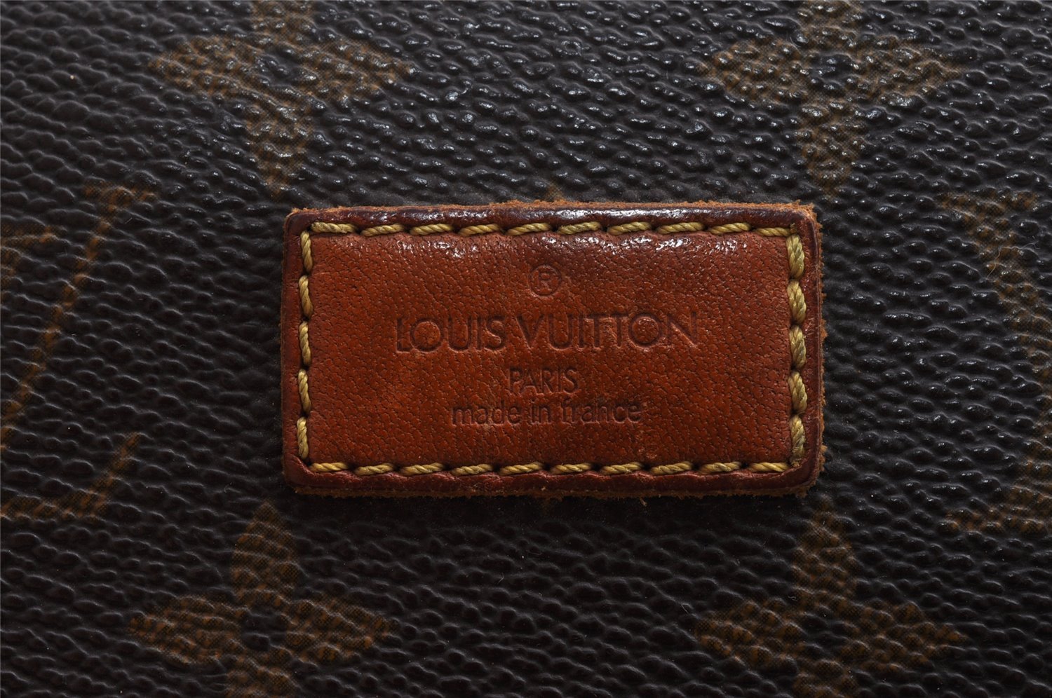 Authentic Louis Vuitton Monogram Saumur 35 Shoulder Cross Bag M42254 LV 5832I