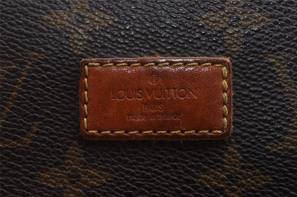 Authentic Louis Vuitton Monogram Saumur 35 Shoulder Cross Bag M42254 LV 5832I
