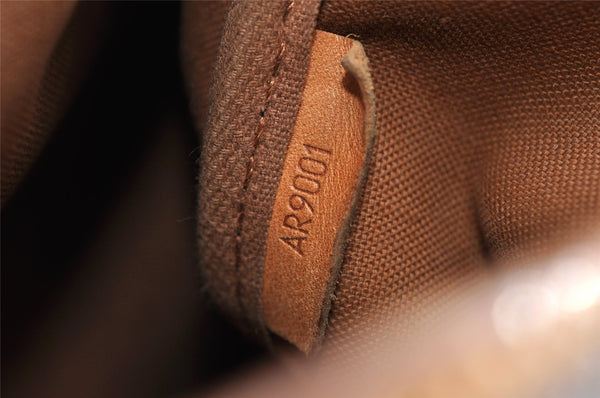 Authentic Louis Vuitton Monogram Saumur 35 Shoulder Cross Bag M42254 LV 5832I