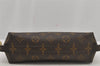Auth Louis Vuitton Monogram Trousse Demi Ronde 23 Cosmetic Pouch LV Junk 5832J