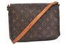 Authentic Louis Vuitton Monogram Musette Tango Shoulder Bag M51257 LV 5833J