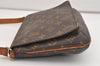 Authentic Louis Vuitton Monogram Musette Tango Shoulder Bag M51257 LV 5833J
