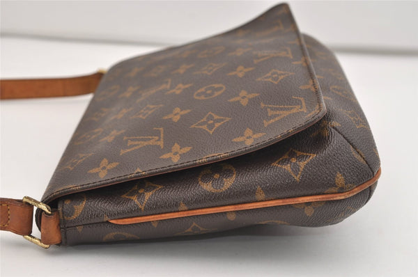 Authentic Louis Vuitton Monogram Musette Tango Shoulder Bag M51257 LV 5833J