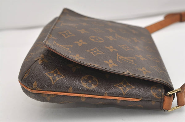 Authentic Louis Vuitton Monogram Musette Tango Shoulder Bag M51257 LV 5833J