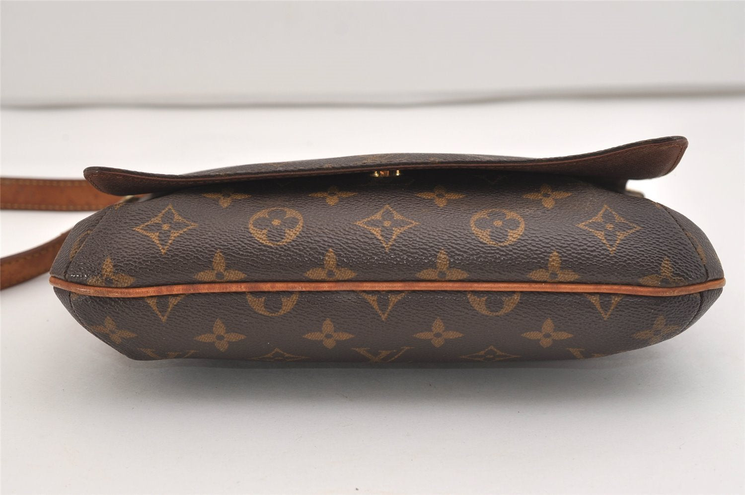 Authentic Louis Vuitton Monogram Musette Tango Shoulder Bag M51257 LV 5833J