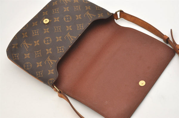Authentic Louis Vuitton Monogram Musette Tango Shoulder Bag M51257 LV 5833J