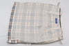 Authentic BURBERRY Vintage BLUE LABEL Chack Skirt Canvas Beige  5834K