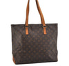 Authentic Louis Vuitton Monogram Cabas Mezzo Shoulder Tote Bag M51151 LV 5837J