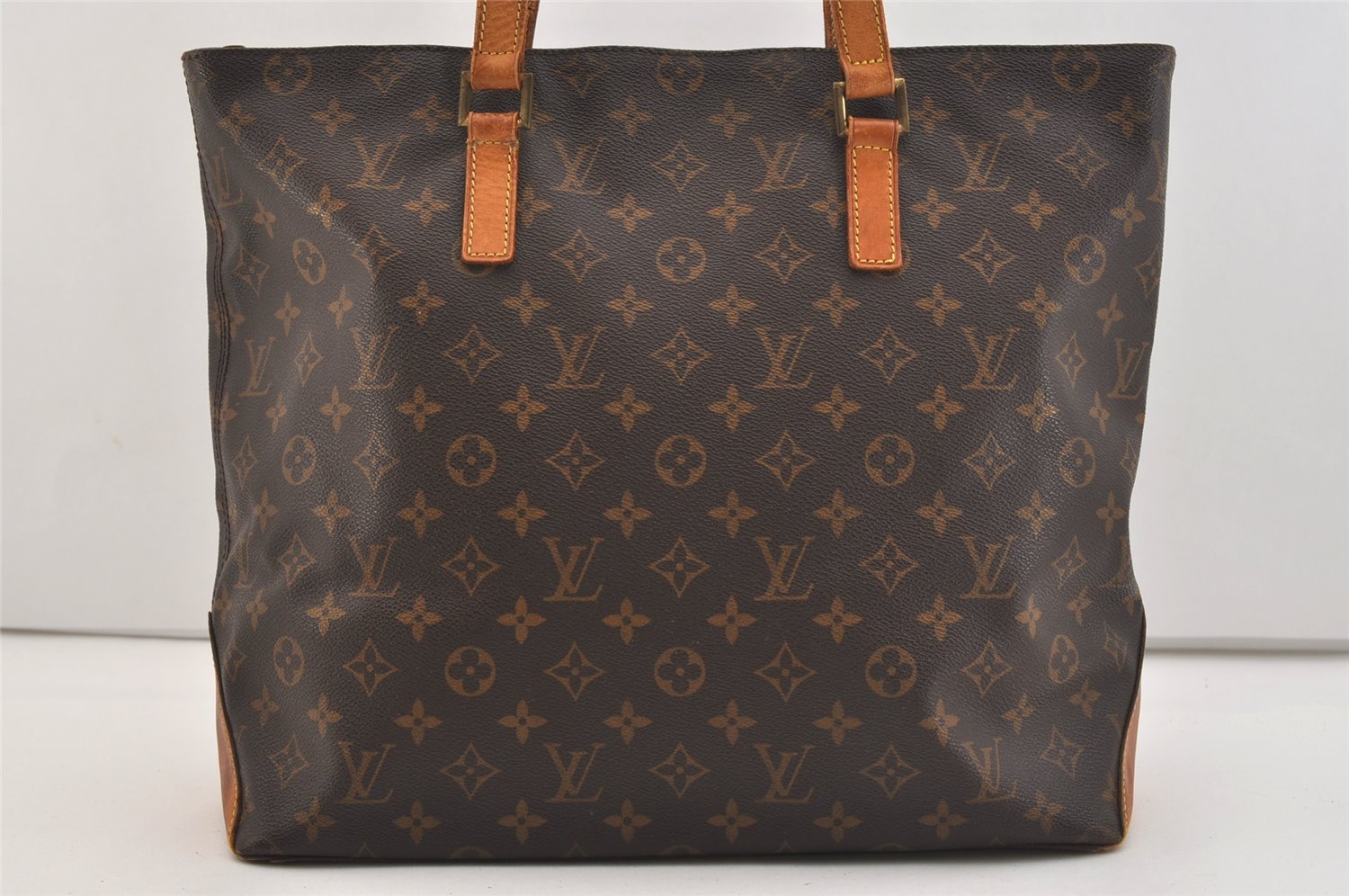 Authentic Louis Vuitton Monogram Cabas Mezzo Shoulder Tote Bag M51151 LV 5837J