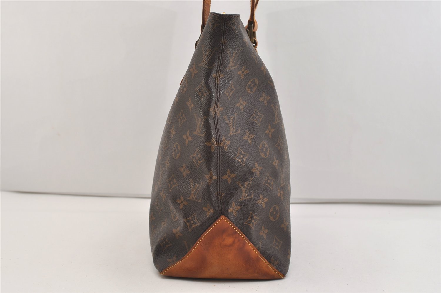 Authentic Louis Vuitton Monogram Cabas Mezzo Shoulder Tote Bag M51151 LV 5837J