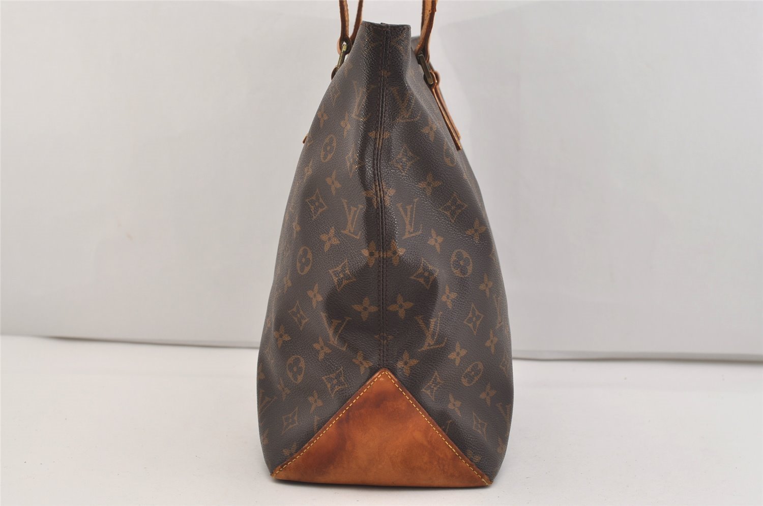 Authentic Louis Vuitton Monogram Cabas Mezzo Shoulder Tote Bag M51151 LV 5837J