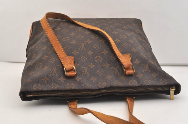 Authentic Louis Vuitton Monogram Cabas Mezzo Shoulder Tote Bag M51151 LV 5837J
