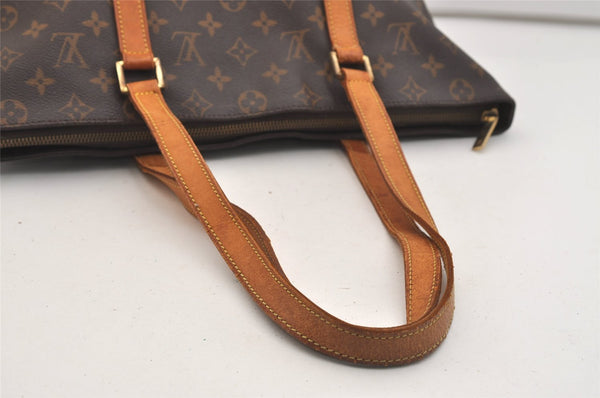 Authentic Louis Vuitton Monogram Cabas Mezzo Shoulder Tote Bag M51151 LV 5837J