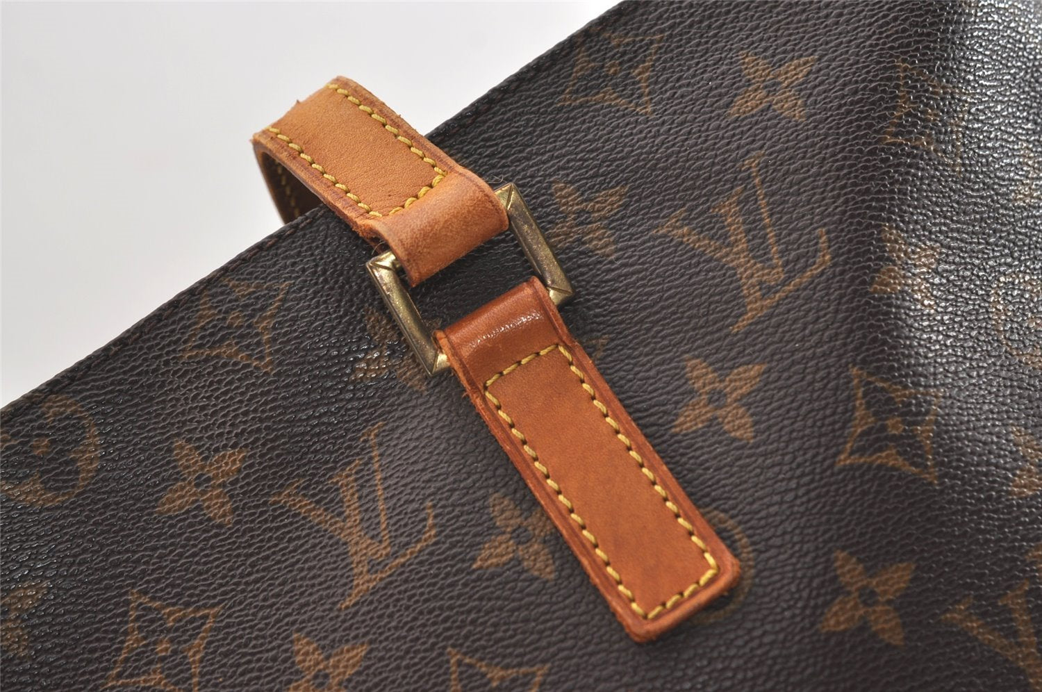 Authentic Louis Vuitton Monogram Cabas Mezzo Shoulder Tote Bag M51151 LV 5837J