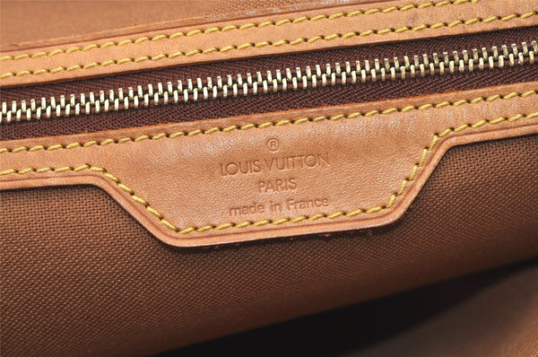 Authentic Louis Vuitton Monogram Cabas Mezzo Shoulder Tote Bag M51151 LV 5837J