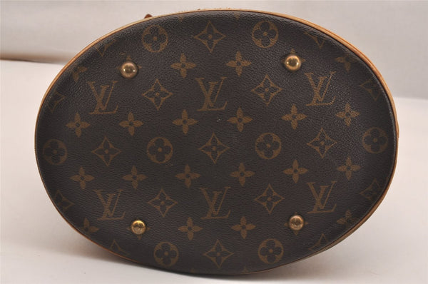 Authentic Louis Vuitton Monogram Bucket GM Shoulder Tote Bag M42236 LV 5839J