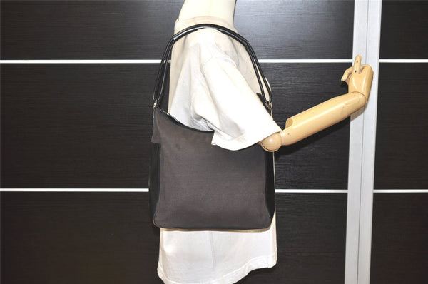 Authentic GUCCI Shoulder Hand Bag Purse Canvas Leather 0018766 Brown 5839K
