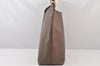 Authentic GUCCI Vintage Bamboo Shoulder Hand Bag Leather Brown 5840K