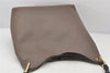 Authentic GUCCI Vintage Bamboo Shoulder Hand Bag Leather Brown 5840K