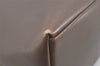 Authentic GUCCI Vintage Bamboo Shoulder Hand Bag Leather Brown 5840K