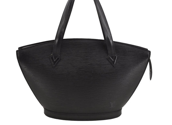 Authentic Louis Vuitton Epi Saint Jacques Hand Bag Black M52272 LV 5841J