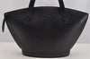 Authentic Louis Vuitton Epi Saint Jacques Hand Bag Black M52272 LV 5841J
