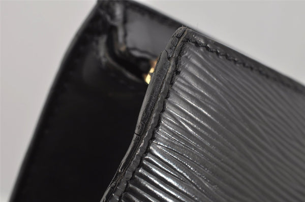 Authentic Louis Vuitton Epi Saint Jacques Hand Bag Black M52272 LV 5841J