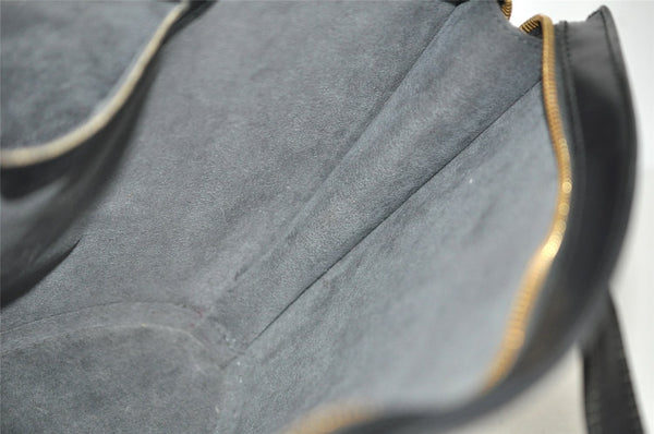 Authentic Louis Vuitton Epi Saint Jacques Hand Bag Black M52272 LV 5841J