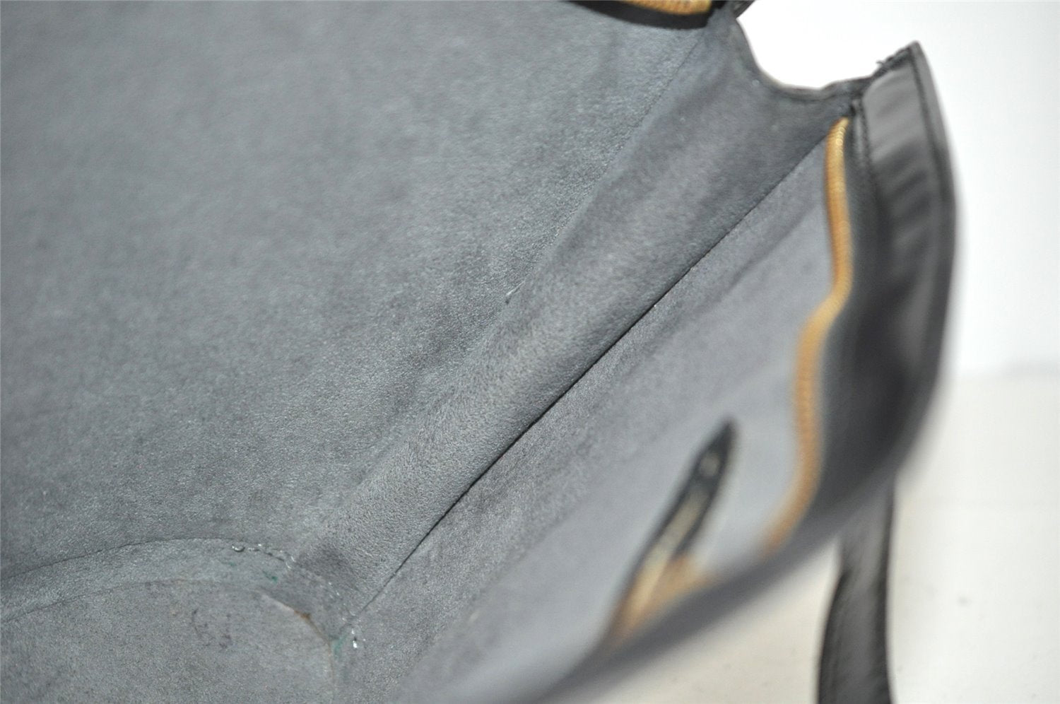 Authentic Louis Vuitton Epi Saint Jacques Hand Bag Black M52272 LV 5841J