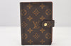 Authentic Louis Vuitton Monogram Agenda PM Notebook Cover R20005 LV 5841K