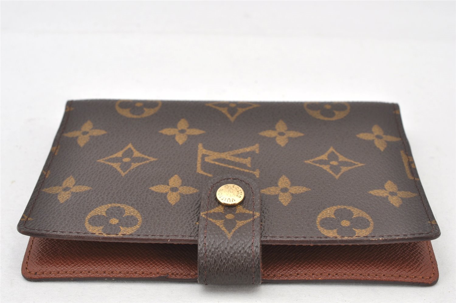 Authentic Louis Vuitton Monogram Agenda PM Notebook Cover R20005 LV 5841K