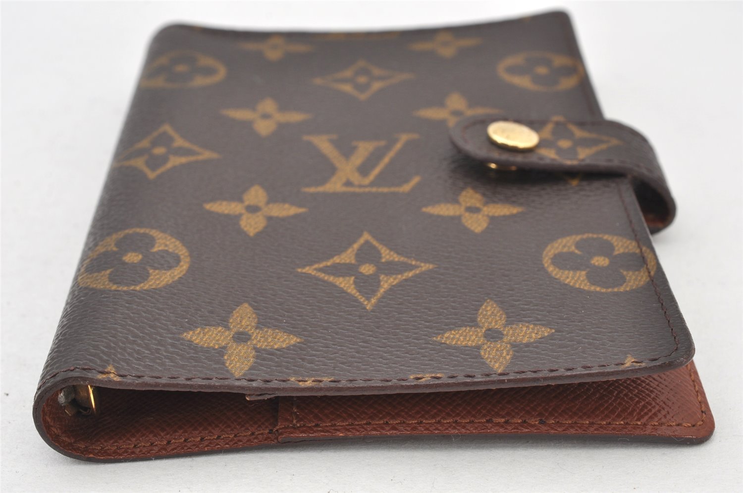 Authentic Louis Vuitton Monogram Agenda PM Notebook Cover R20005 LV 5841K